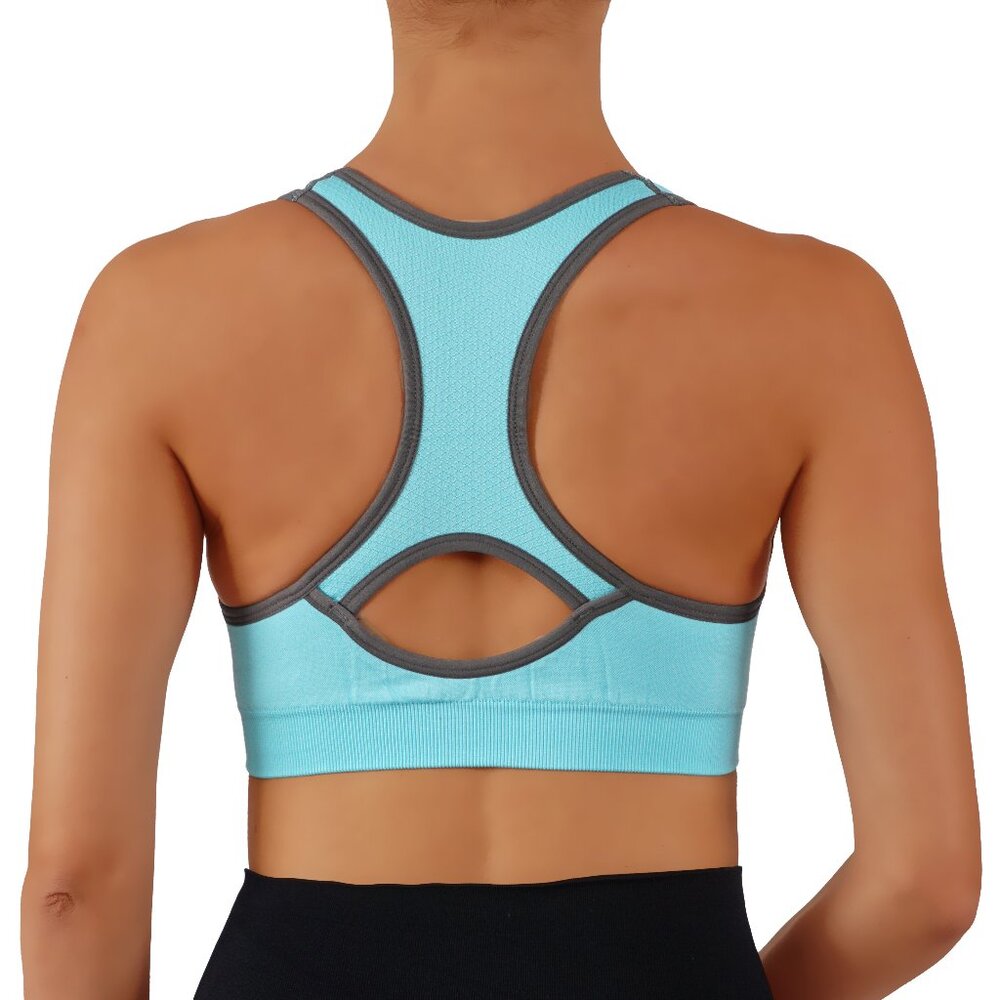 NWT Aqua high Impact Sports Bra Compression - Picture 2 of 3